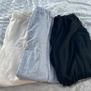 3 pairs anastasia sweatpants